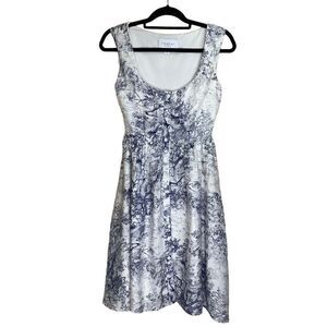 Rochelle Behrens The Shirt Blue Stephanie Dress Size S